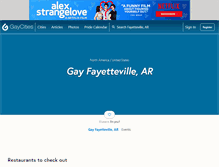 Tablet Screenshot of fayettevillear.gaycities.com
