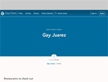 Tablet Screenshot of juarez.gaycities.com