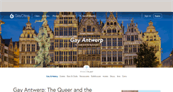 Desktop Screenshot of antwerp.gaycities.com