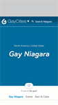 Mobile Screenshot of niagara.gaycities.com