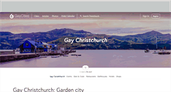 Desktop Screenshot of christchurch.gaycities.com