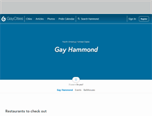 Tablet Screenshot of hammond.gaycities.com