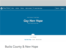 Tablet Screenshot of newhope.gaycities.com