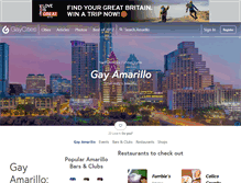 Tablet Screenshot of amarillo.gaycities.com