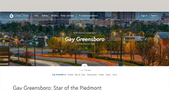 Desktop Screenshot of greensboro.gaycities.com