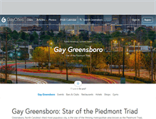 Tablet Screenshot of greensboro.gaycities.com