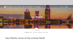 Desktop Screenshot of mobile.gaycities.com
