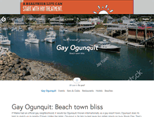 Tablet Screenshot of ogunquit.gaycities.com