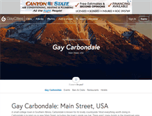 Tablet Screenshot of carbondale.gaycities.com