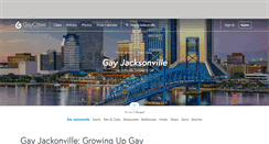 Desktop Screenshot of jacksonville.gaycities.com