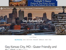 Tablet Screenshot of kansascity.gaycities.com