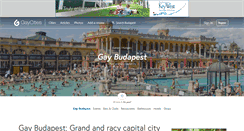 Desktop Screenshot of budapest.gaycities.com