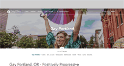 Desktop Screenshot of portland.gaycities.com