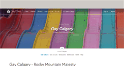 Desktop Screenshot of calgary.gaycities.com