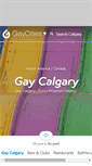 Mobile Screenshot of calgary.gaycities.com