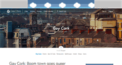 Desktop Screenshot of cork.gaycities.com