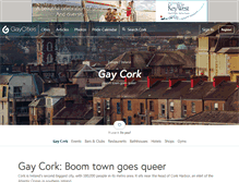 Tablet Screenshot of cork.gaycities.com