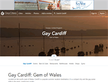 Tablet Screenshot of cardiff.gaycities.com