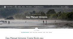 Desktop Screenshot of manuelantonio.gaycities.com