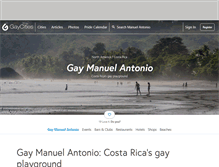Tablet Screenshot of manuelantonio.gaycities.com