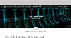 Desktop Screenshot of littlerock.gaycities.com