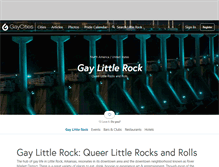Tablet Screenshot of littlerock.gaycities.com