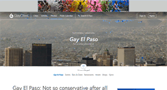Desktop Screenshot of elpaso.gaycities.com
