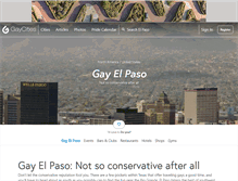 Tablet Screenshot of elpaso.gaycities.com