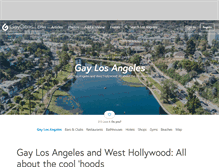 Tablet Screenshot of losangeles.gaycities.com