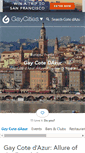 Mobile Screenshot of cotedazur.gaycities.com