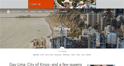 Desktop Screenshot of lima.gaycities.com