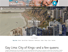 Tablet Screenshot of lima.gaycities.com