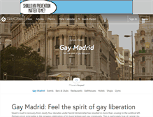 Tablet Screenshot of madrid.gaycities.com