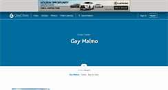 Desktop Screenshot of malmo.gaycities.com