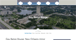 Desktop Screenshot of batonrouge.gaycities.com