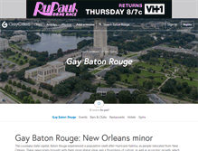 Tablet Screenshot of batonrouge.gaycities.com