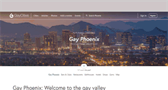 Desktop Screenshot of phoenix.gaycities.com