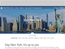 Tablet Screenshot of newyork.gaycities.com