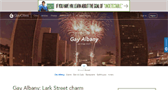 Desktop Screenshot of albany.gaycities.com
