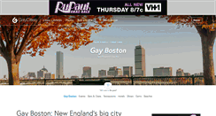 Desktop Screenshot of boston.gaycities.com