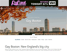 Tablet Screenshot of boston.gaycities.com