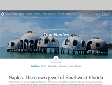 Tablet Screenshot of naples.gaycities.com