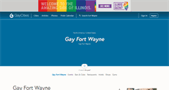Desktop Screenshot of fortwayne.gaycities.com