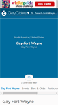 Mobile Screenshot of fortwayne.gaycities.com