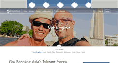 Desktop Screenshot of bangkok.gaycities.com