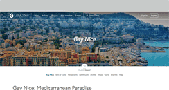Desktop Screenshot of nice.gaycities.com