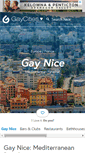 Mobile Screenshot of nice.gaycities.com