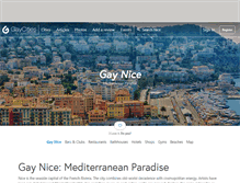 Tablet Screenshot of nice.gaycities.com