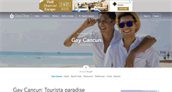 Desktop Screenshot of cancun.gaycities.com