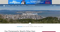 Desktop Screenshot of florianopolis.gaycities.com
